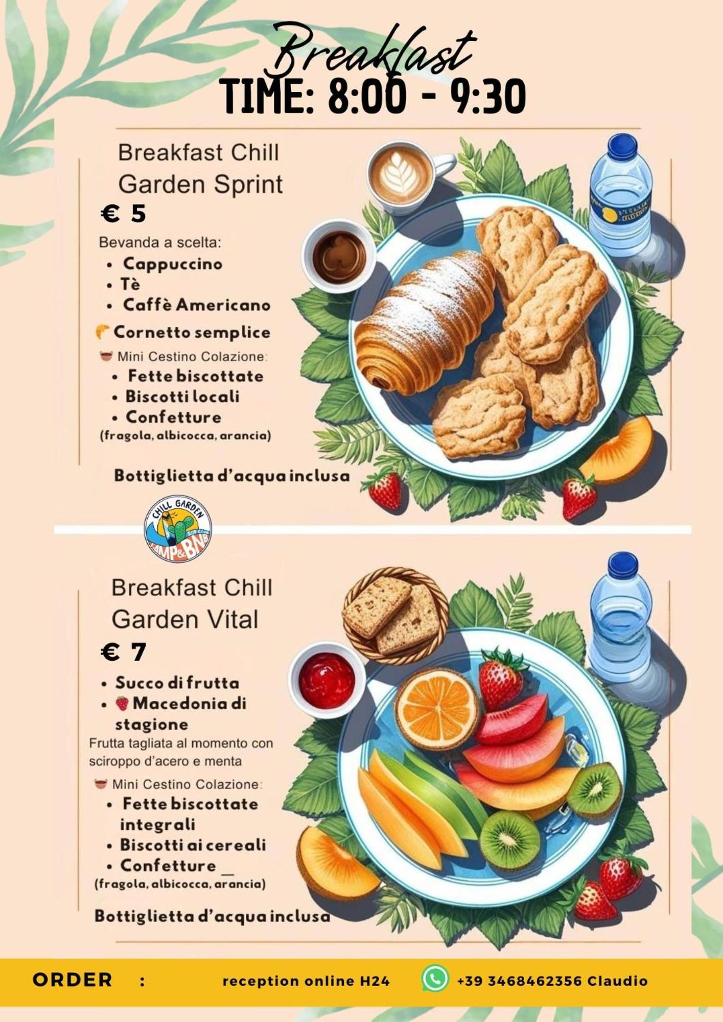 Couette-café Chill Garden Experience San Pietro in Bevagna